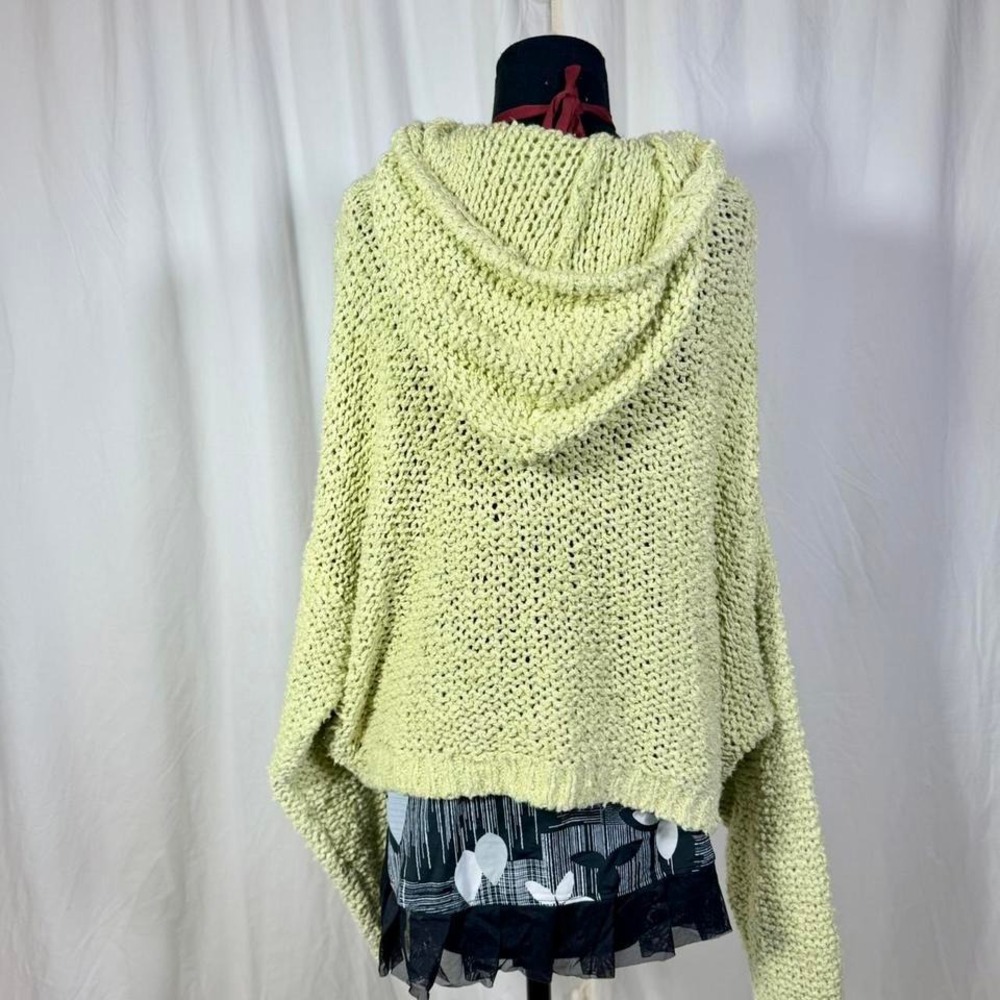 Pilcro sailcloth Textured Knit Hoodie – Size XL (Fits L/XL, Oversized) - Picture 4 of 9